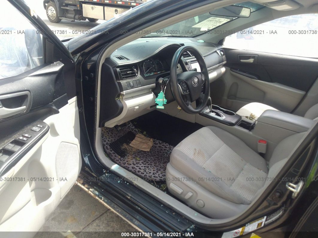 2013 Toyota Camry L/le/se/xle Black vin: 4T1BF1FK8DU654714