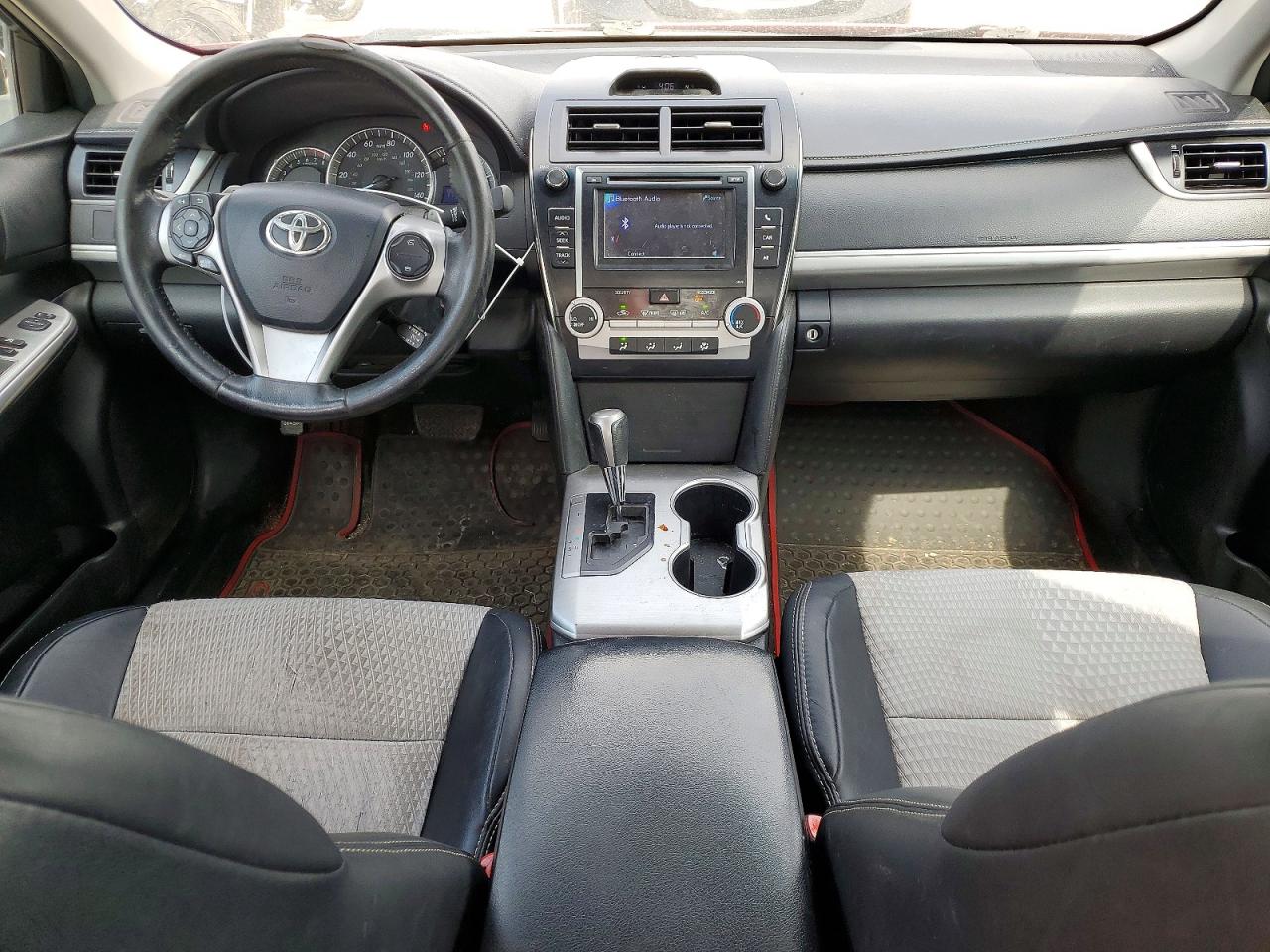 2013 Toyota Camry Se Red vin: 4T1BF1FK8DU676244