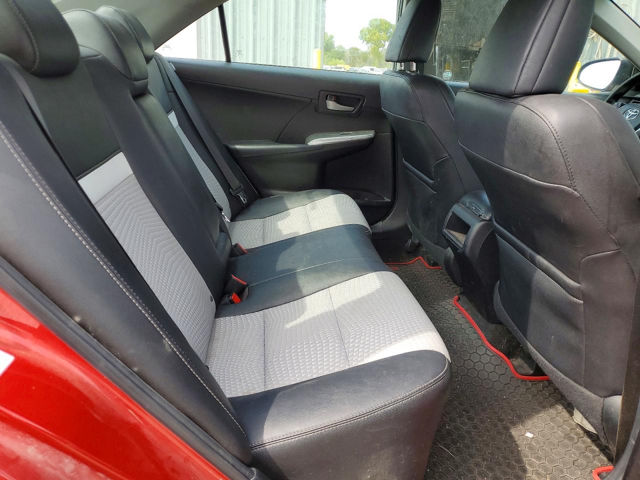 2013 Toyota Camry Se Red vin: 4T1BF1FK8DU676244