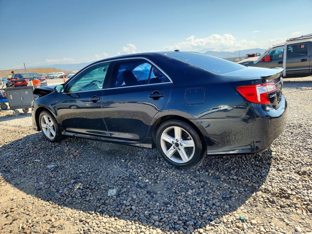 2013 Toyota Camry Se Black vin: 4T1BF1FK8DU683520