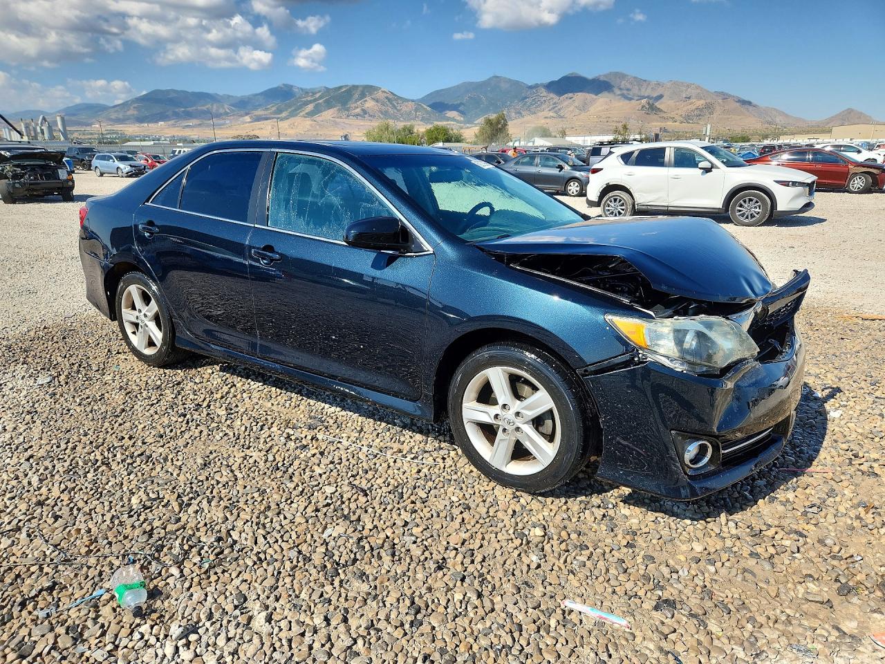 2013 Toyota Camry Se Black vin: 4T1BF1FK8DU683520