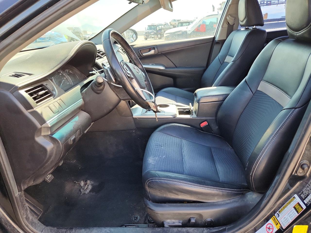 2013 Toyota Camry Se Black vin: 4T1BF1FK8DU683520