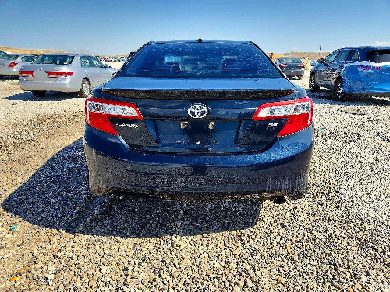 2013 Toyota Camry Se Black vin: 4T1BF1FK8DU683520