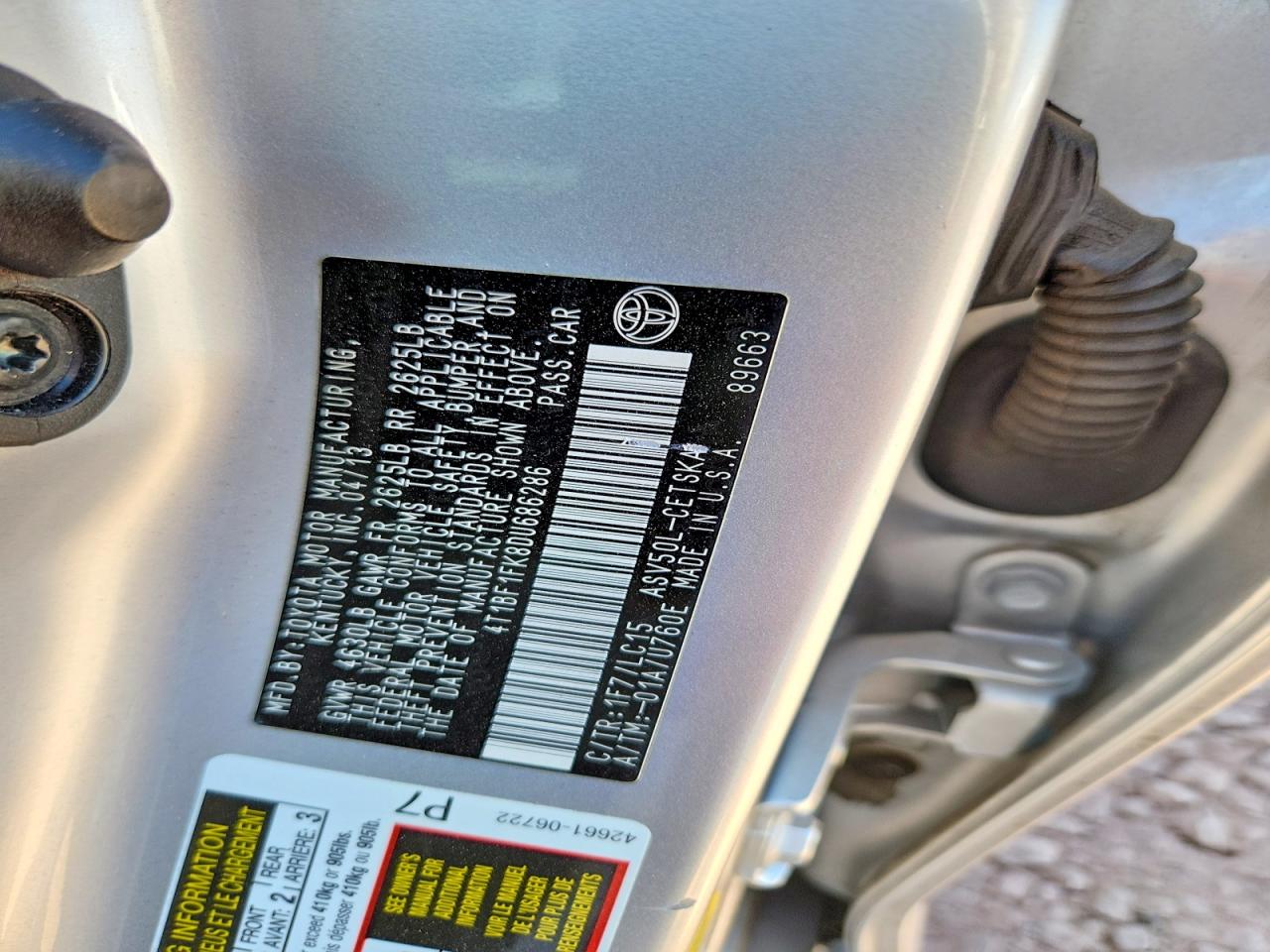 2013 Toyota Camry Se Silver vin: 4T1BF1FK8DU686286