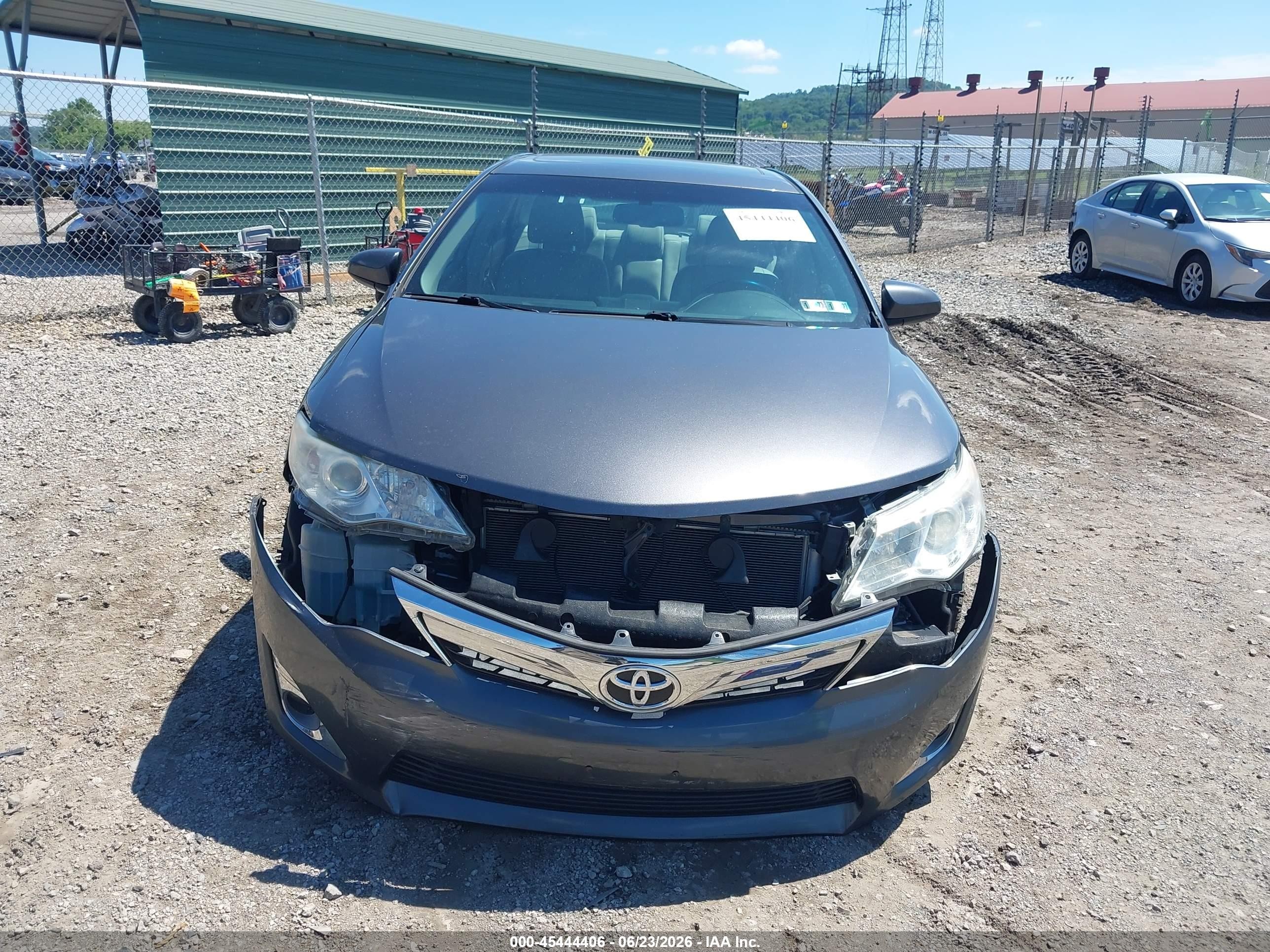 2013 Toyota Camry Xle Gray vin: 4T1BF1FK8DU697322