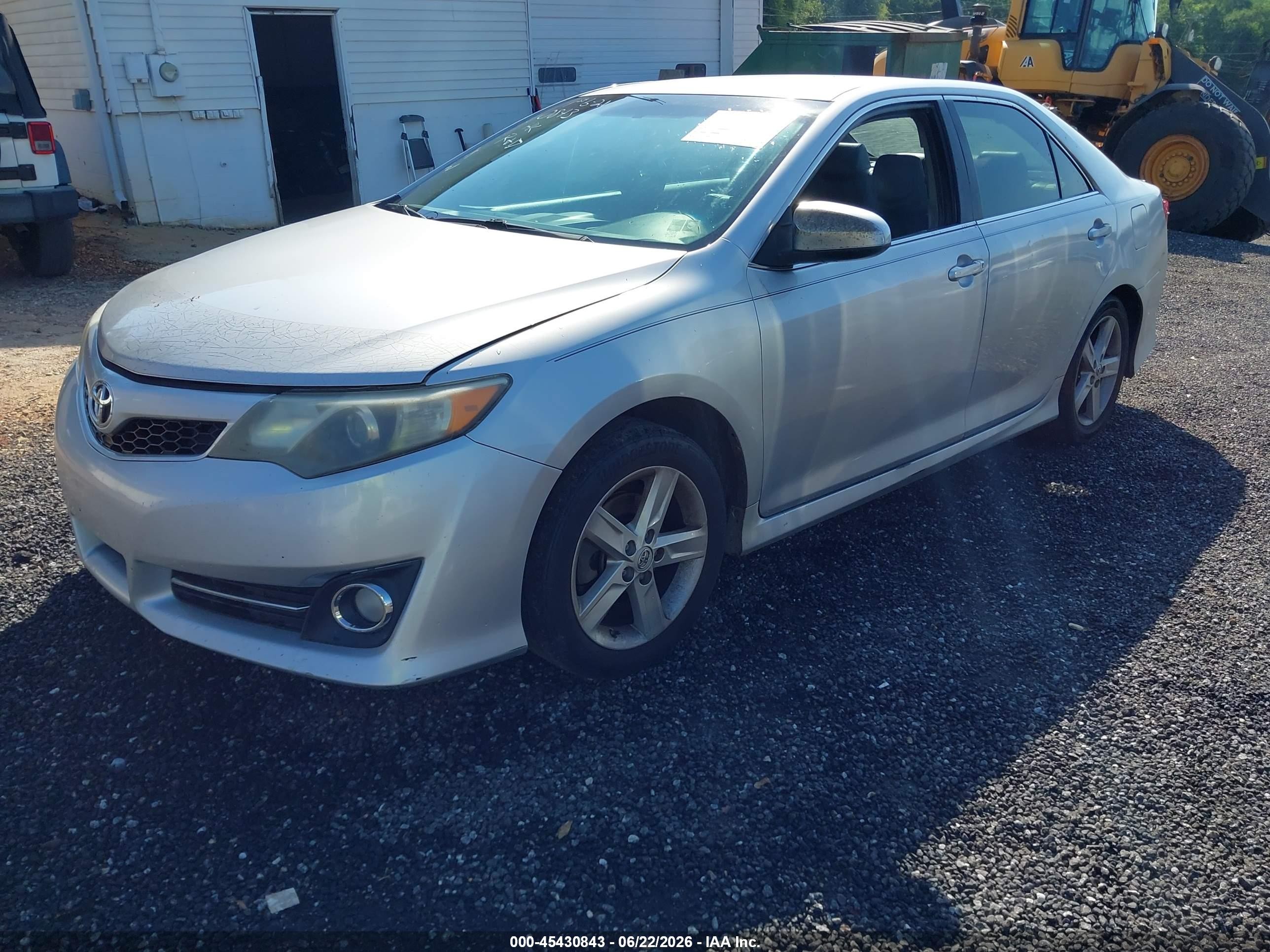 2013 Toyota Camry Se Silver vin: 4T1BF1FK8DU704205