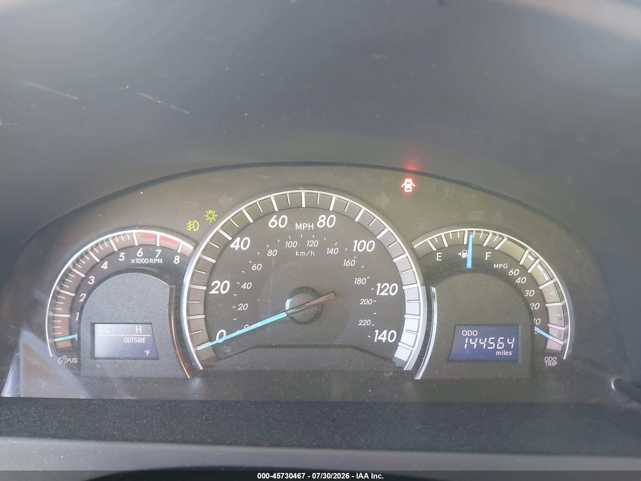 2013 Toyota Camry Se Red vin: 4T1BF1FK8DU709081