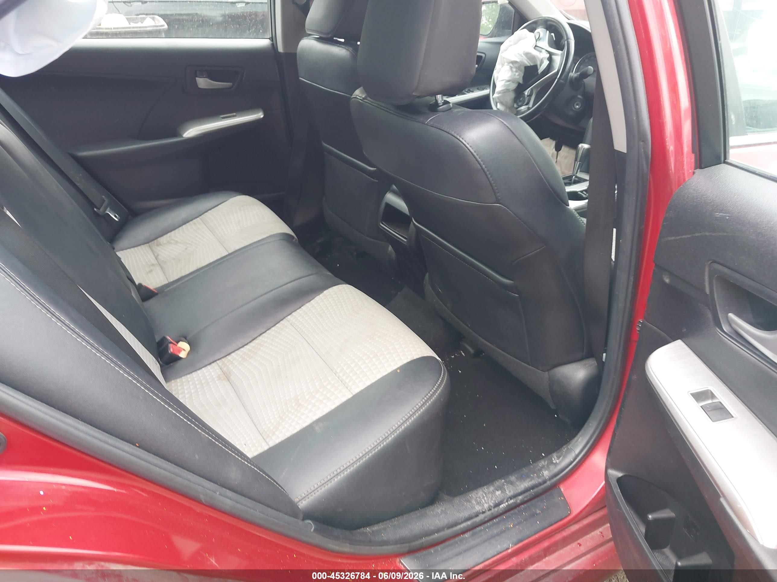 2013 Toyota Camry Se Red vin: 4T1BF1FK8DU709775