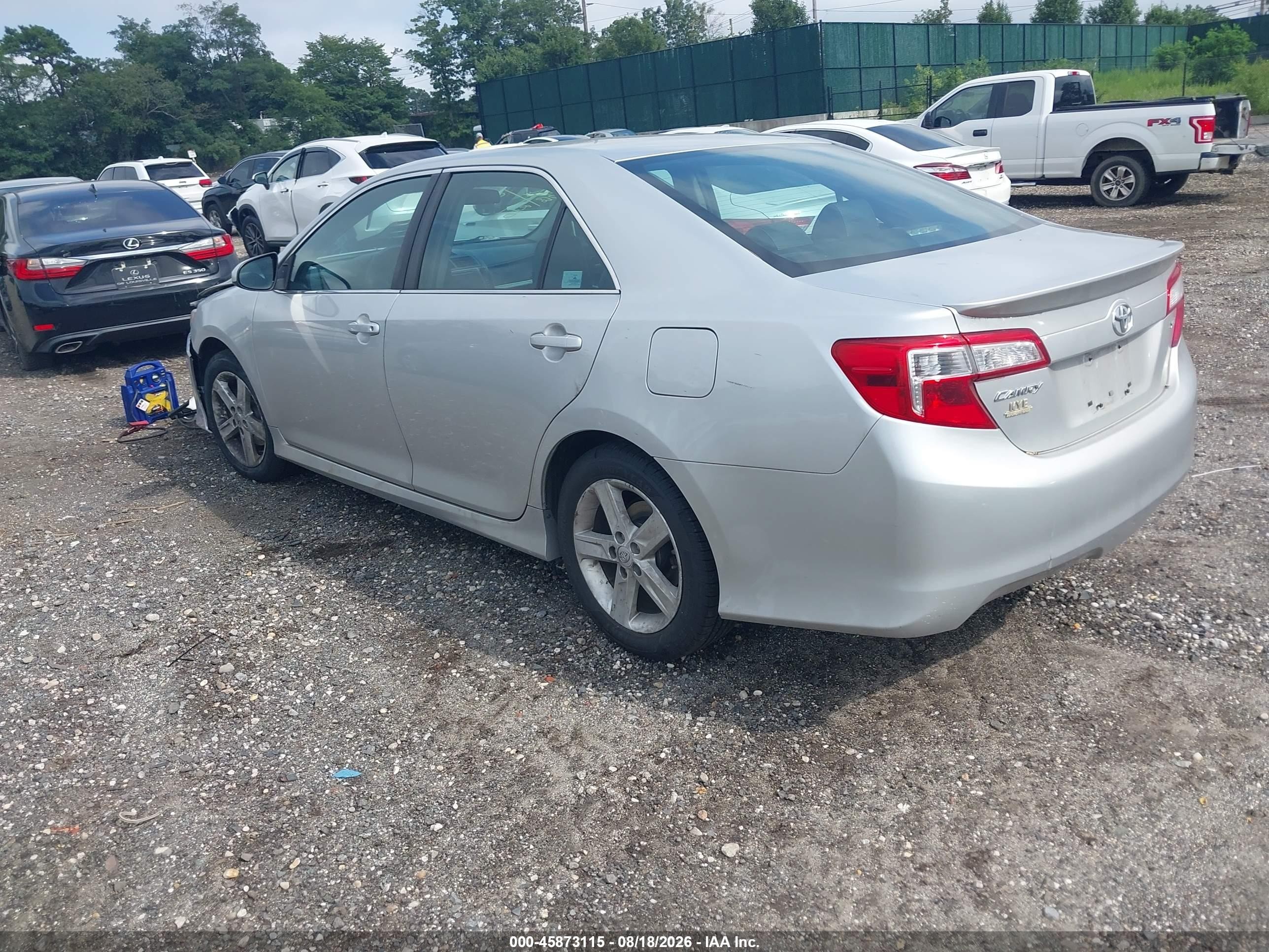 2013 Toyota Camry Se Silver vin: 4T1BF1FK8DU721988