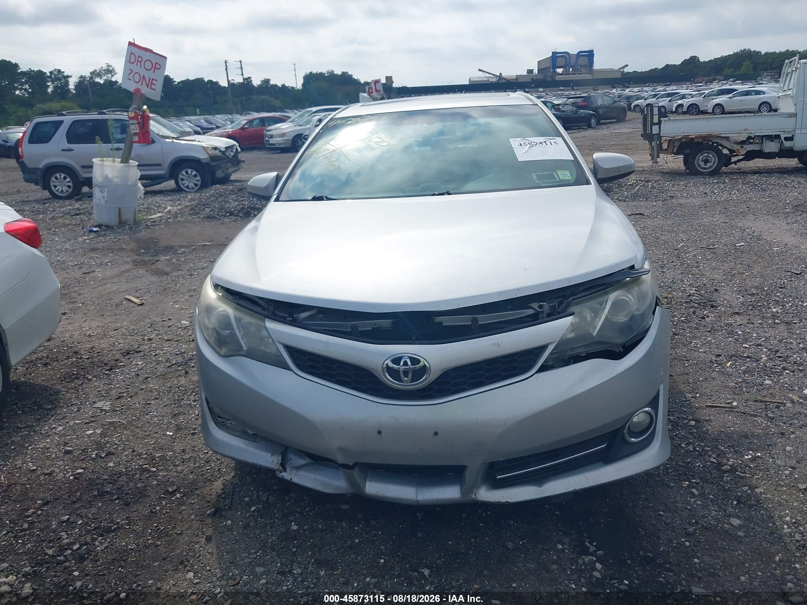 2013 Toyota Camry Se Silver vin: 4T1BF1FK8DU721988