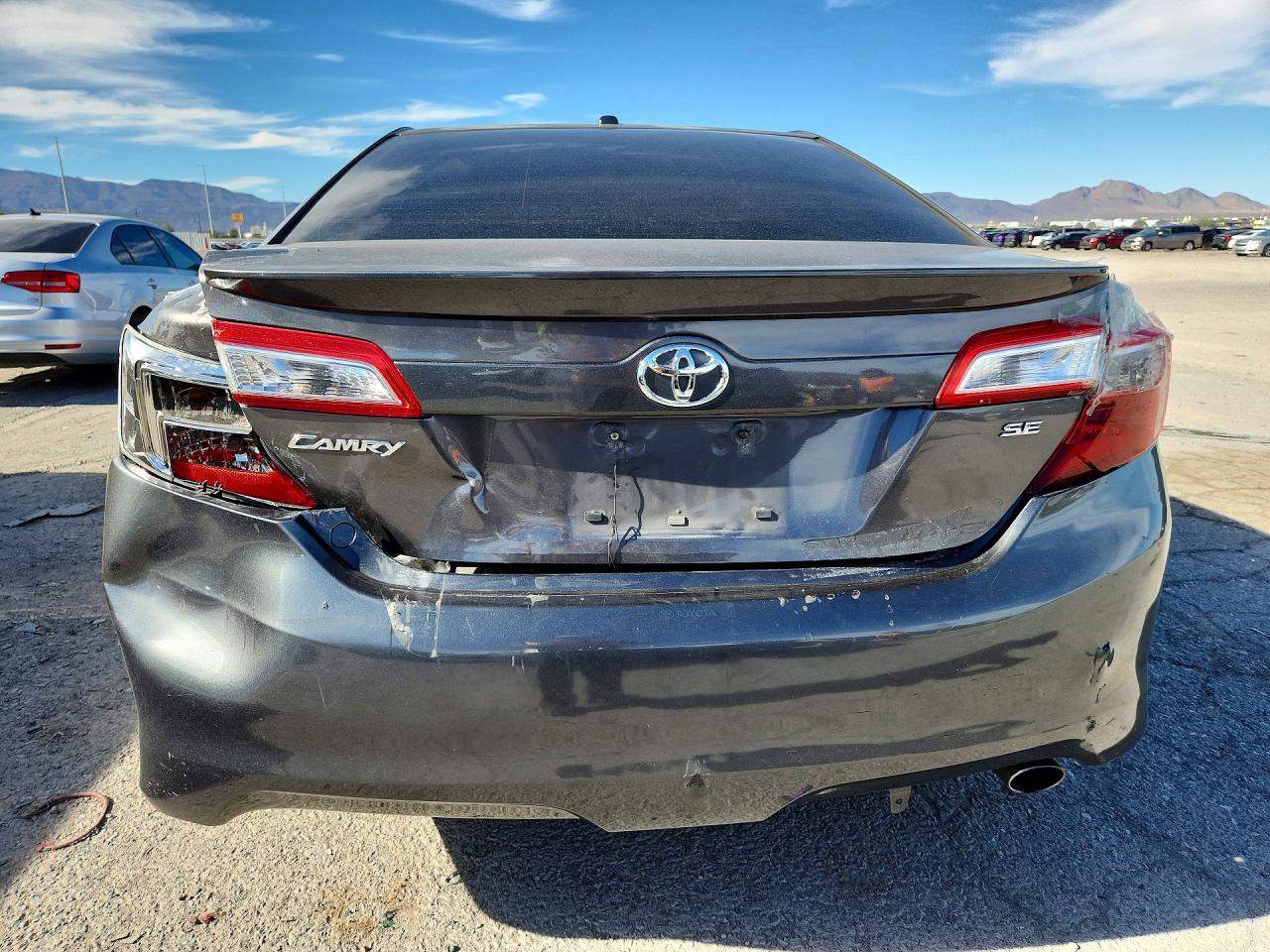 2013 Toyota Camry Se Серый vin: 4T1BF1FK8DU723126