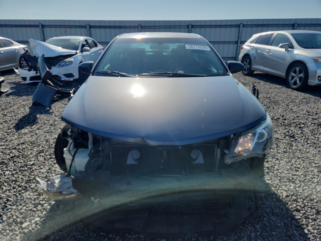 2014 Toyota Camry Se Серый vin: 4T1BF1FK8EU315016