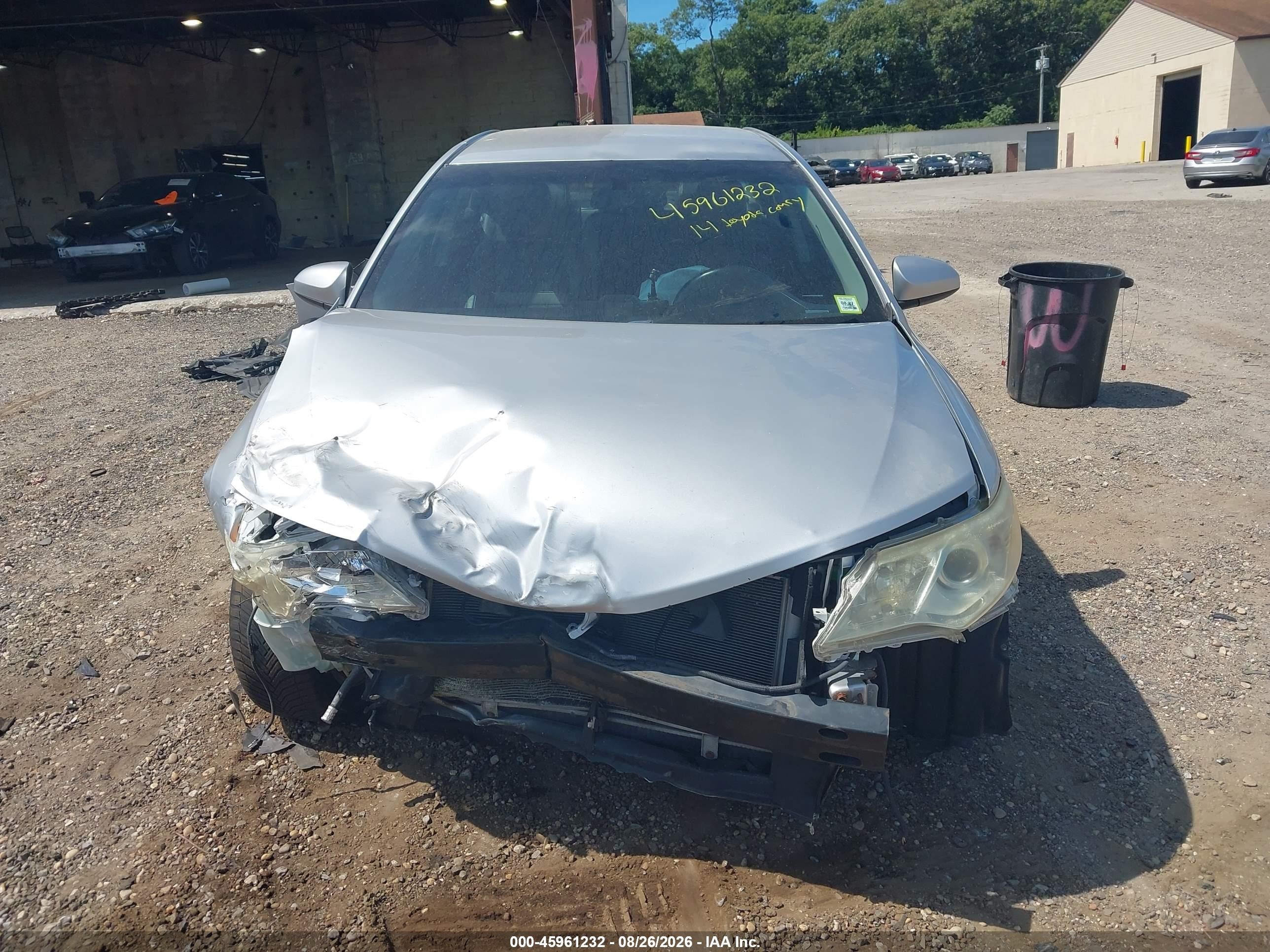 2014 Toyota Camry Se Серебряный vin: 4T1BF1FK8EU320698