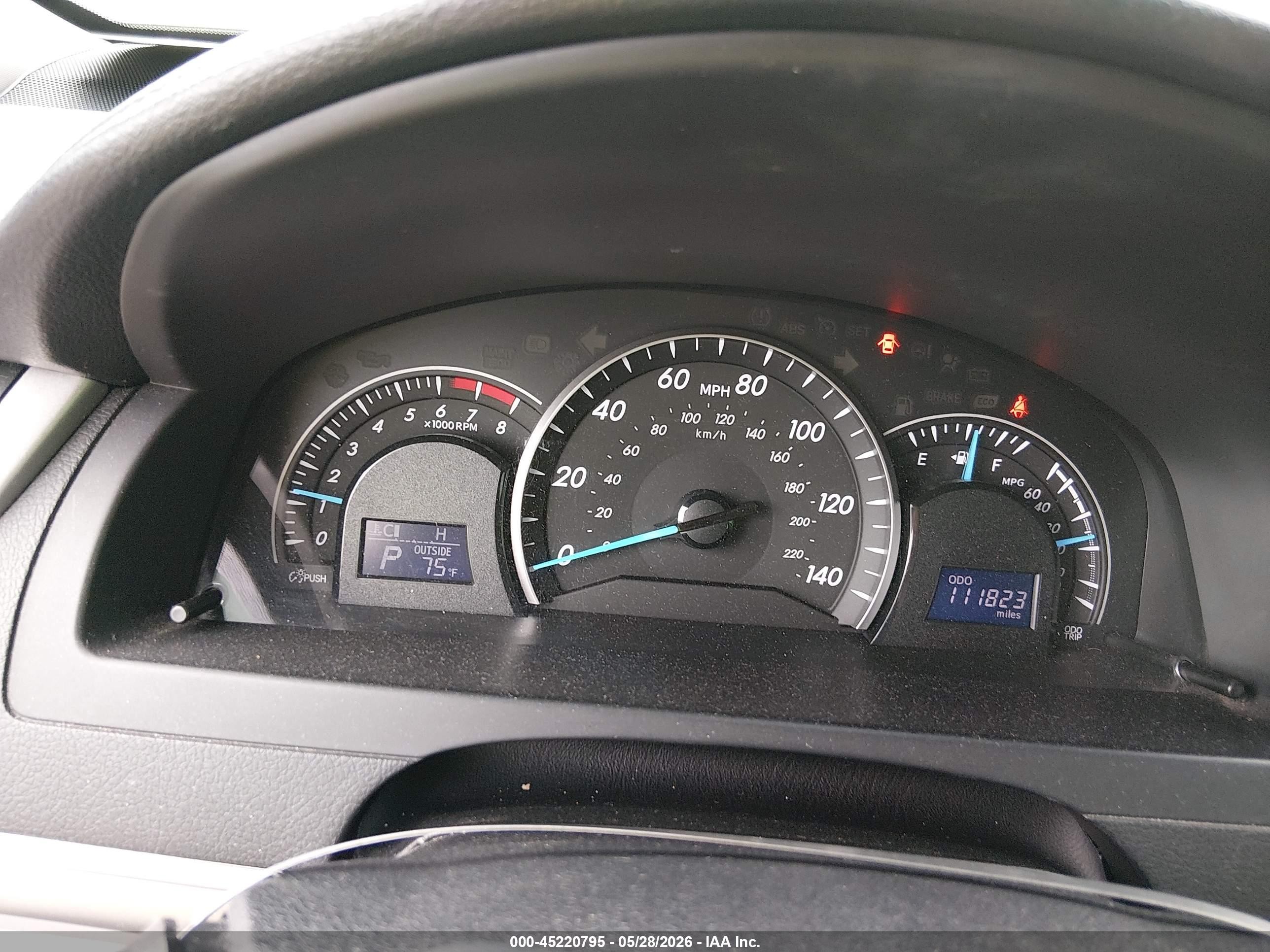 2014 Toyota Camry Le Gray vin: 4T1BF1FK8EU325013