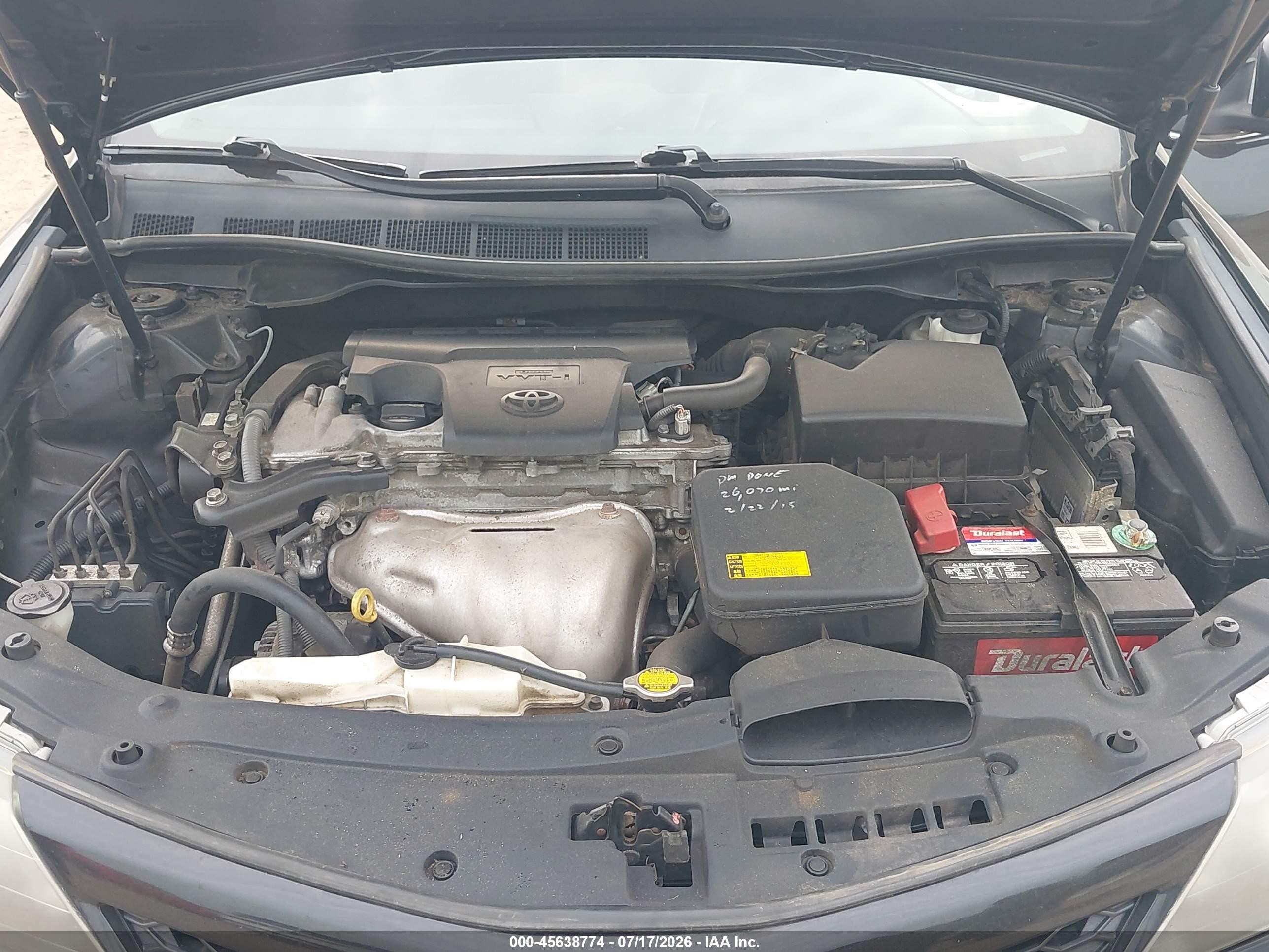 2014 Toyota Camry Se Черный vin: 4T1BF1FK8EU331233