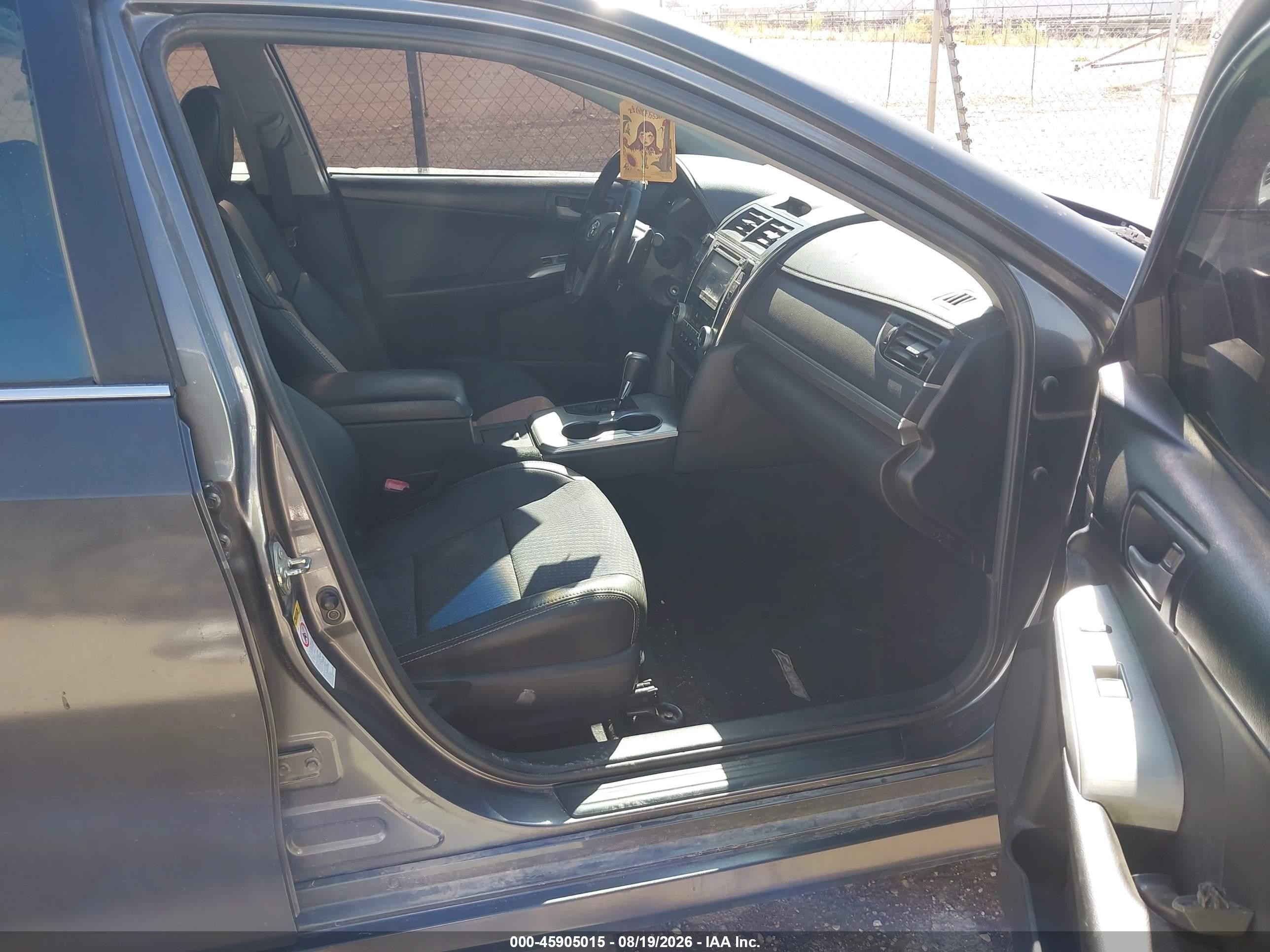 2014 Toyota Camry Se Sport Gray vin: 4T1BF1FK8EU333841