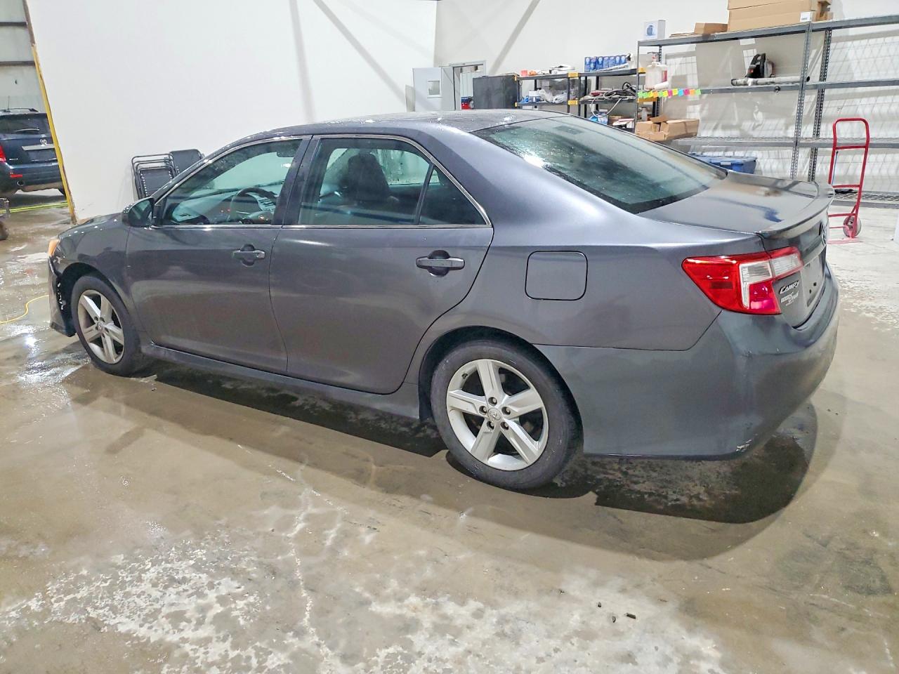 2014 Toyota Camry Se Gray vin: 4T1BF1FK8EU338893