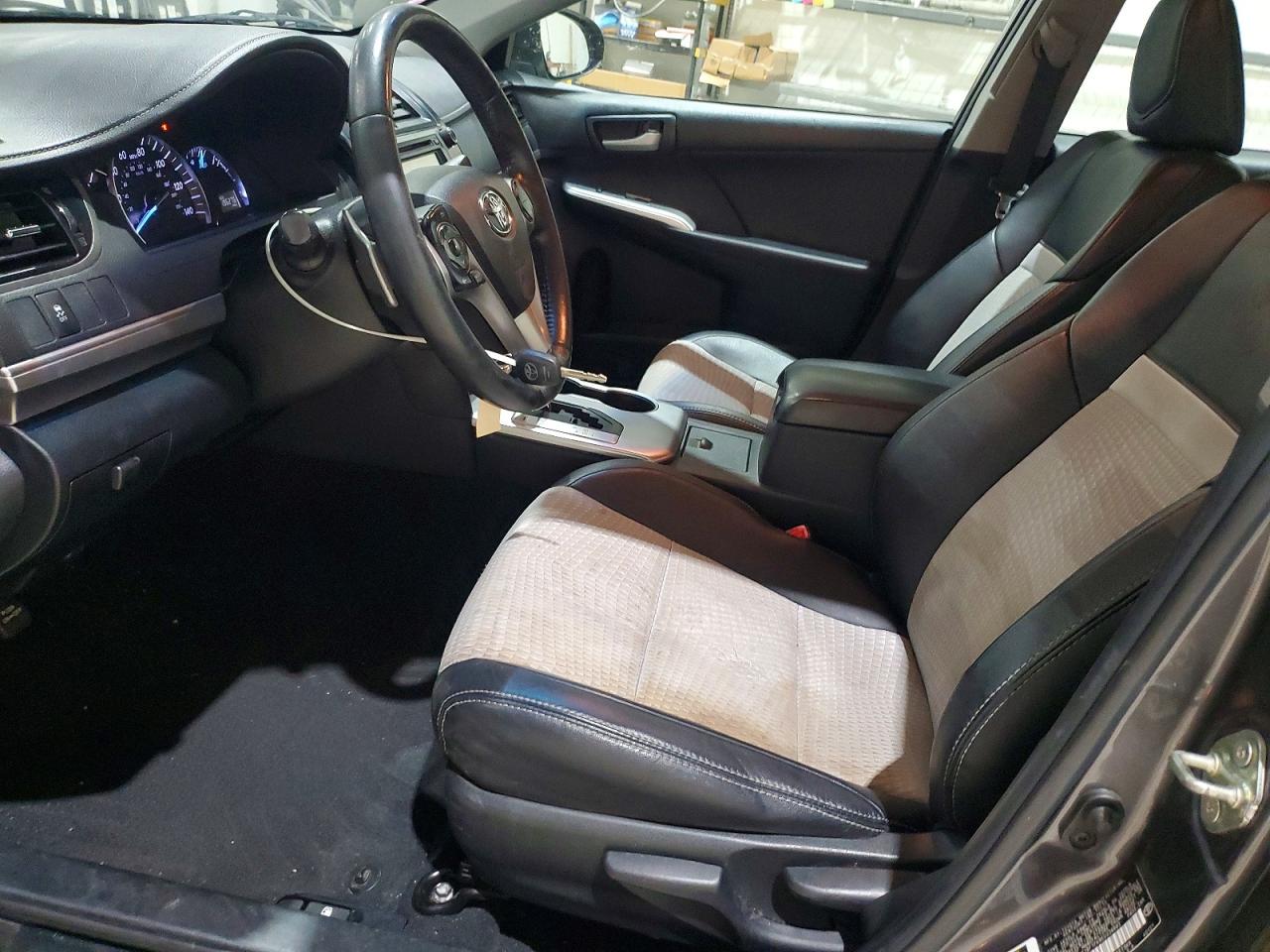 2014 Toyota Camry Se Gray vin: 4T1BF1FK8EU338893