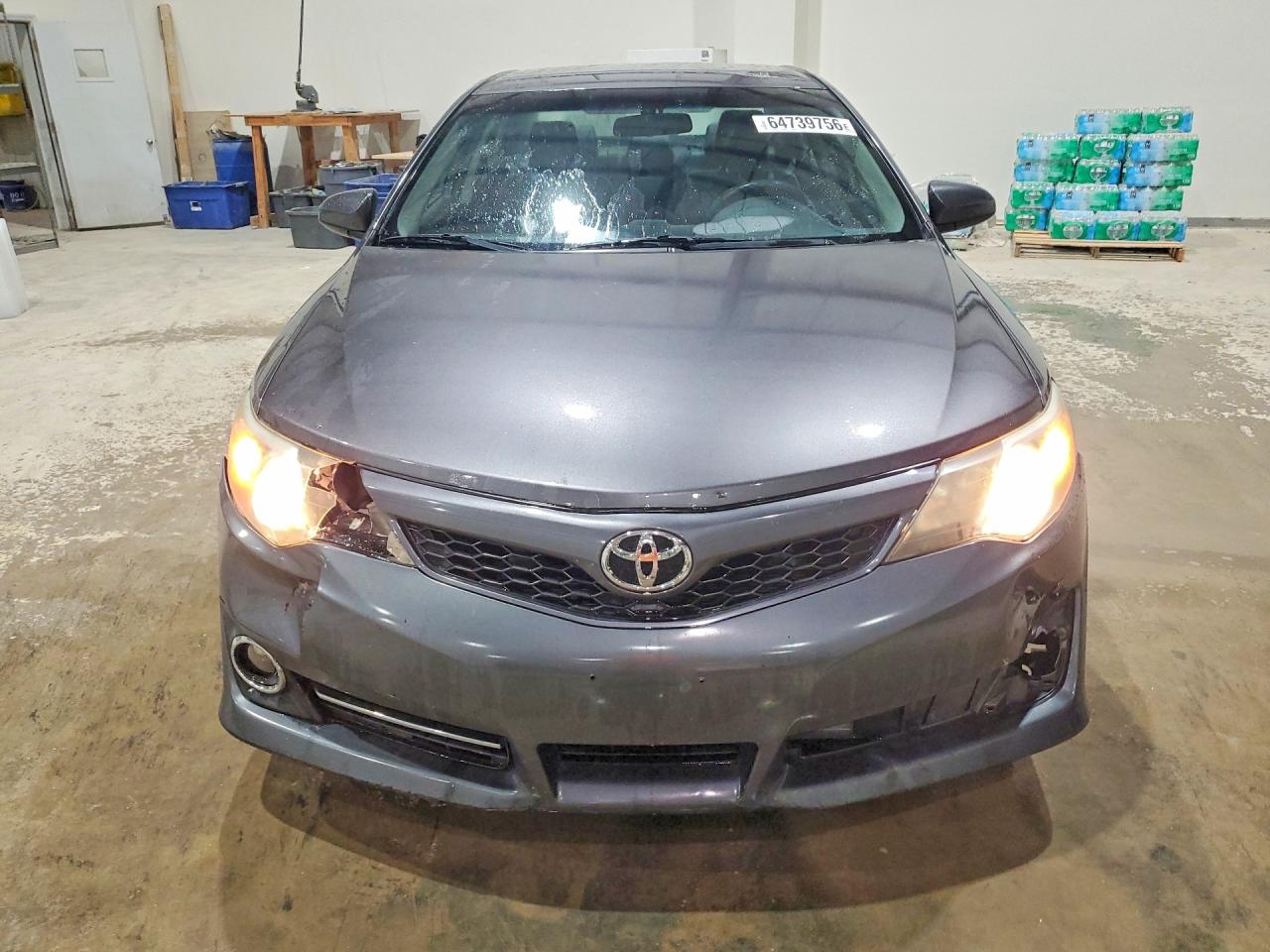 2014 Toyota Camry Se Gray vin: 4T1BF1FK8EU338893