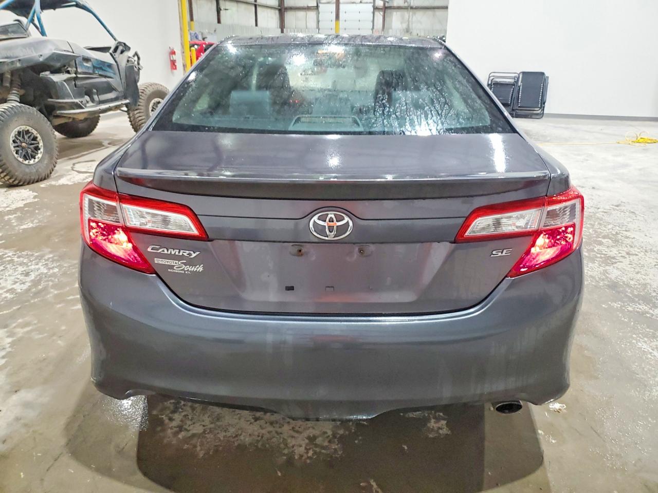 2014 Toyota Camry Se Gray vin: 4T1BF1FK8EU338893