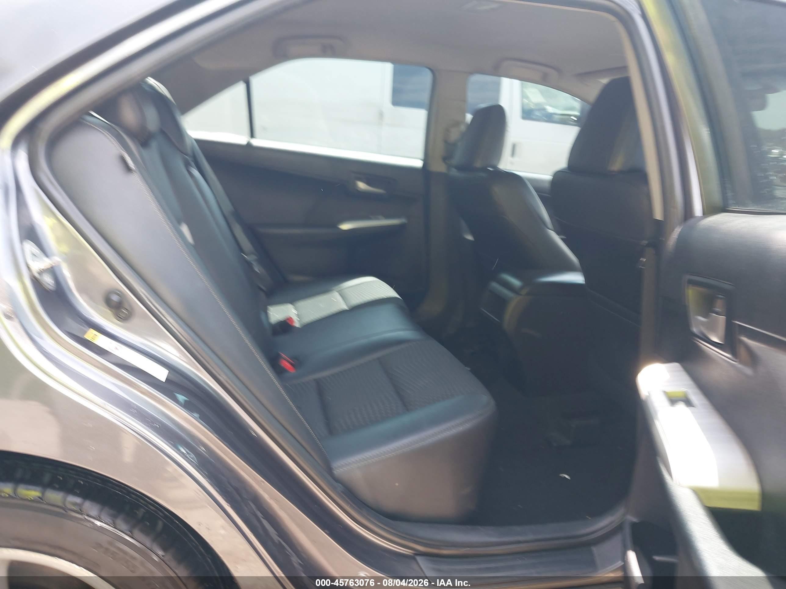 2014 Toyota Camry Se Gray vin: 4T1BF1FK8EU345858