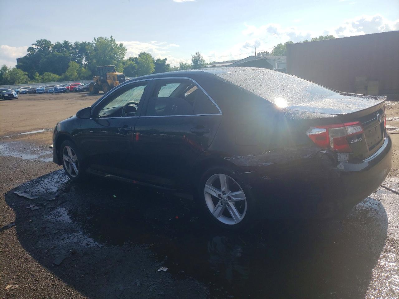 2014 Toyota Camry Se Black vin: 4T1BF1FK8EU347657