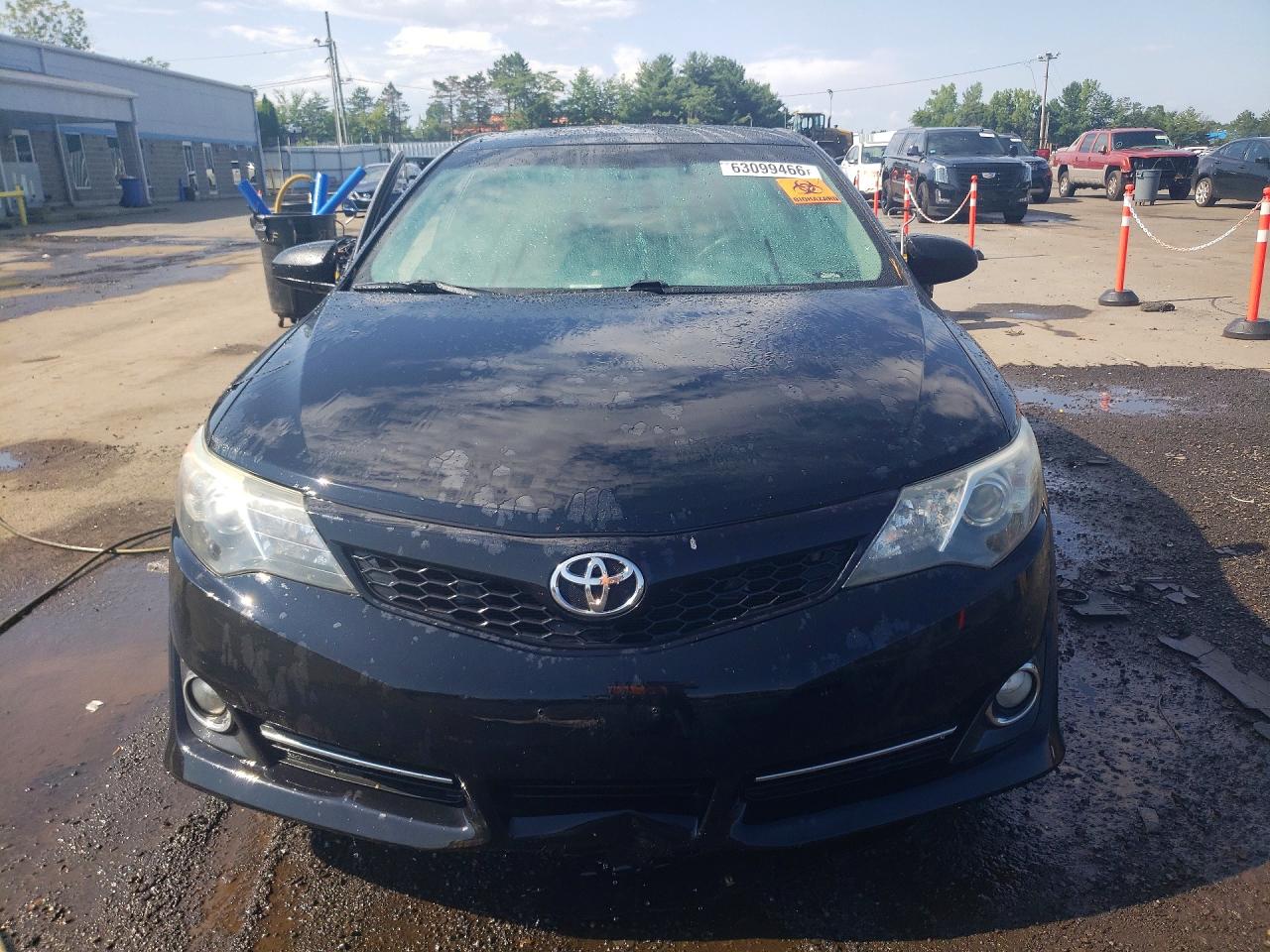 2014 Toyota Camry Se Black vin: 4T1BF1FK8EU347657
