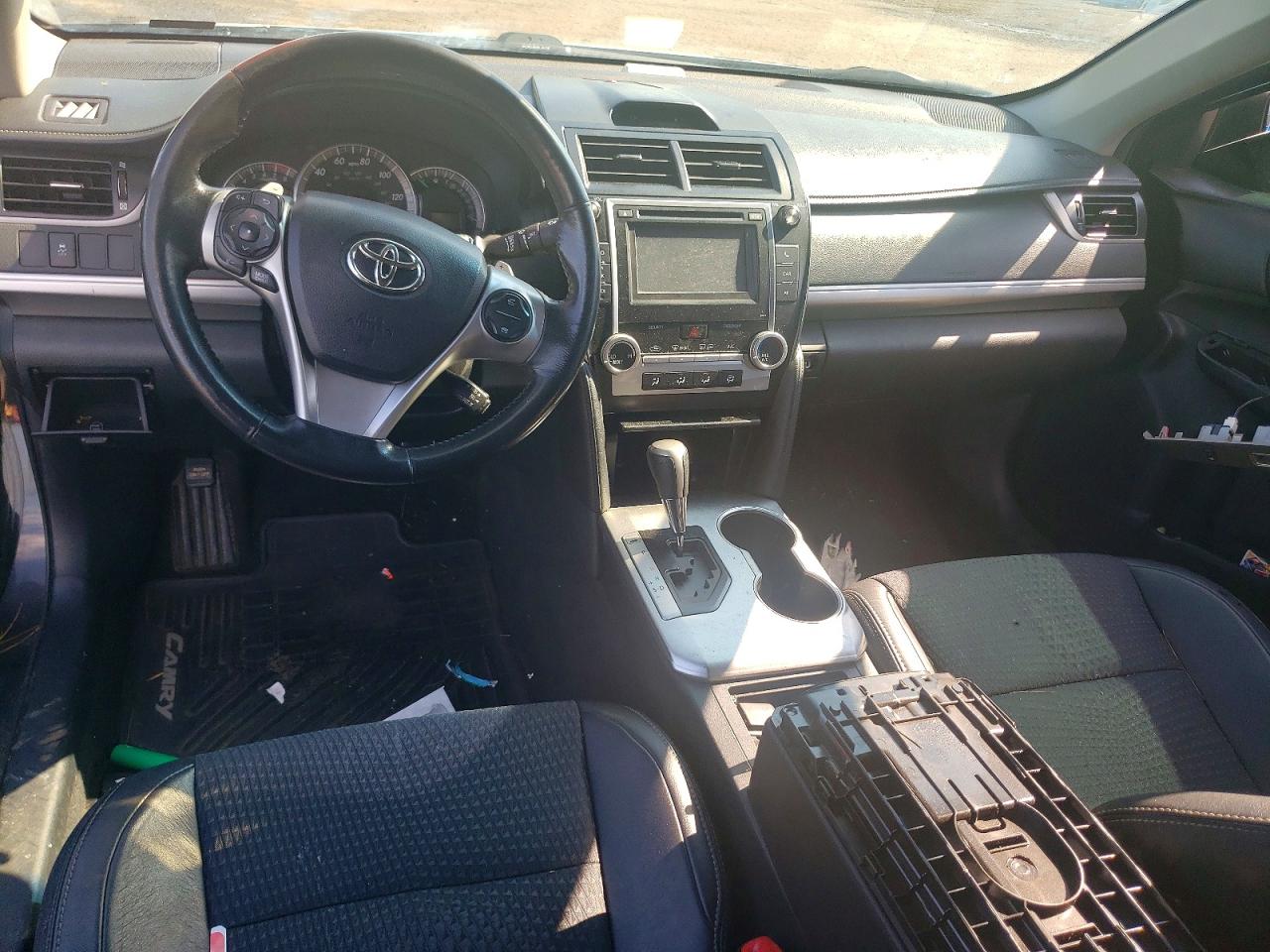 2014 Toyota Camry Se Black vin: 4T1BF1FK8EU347657