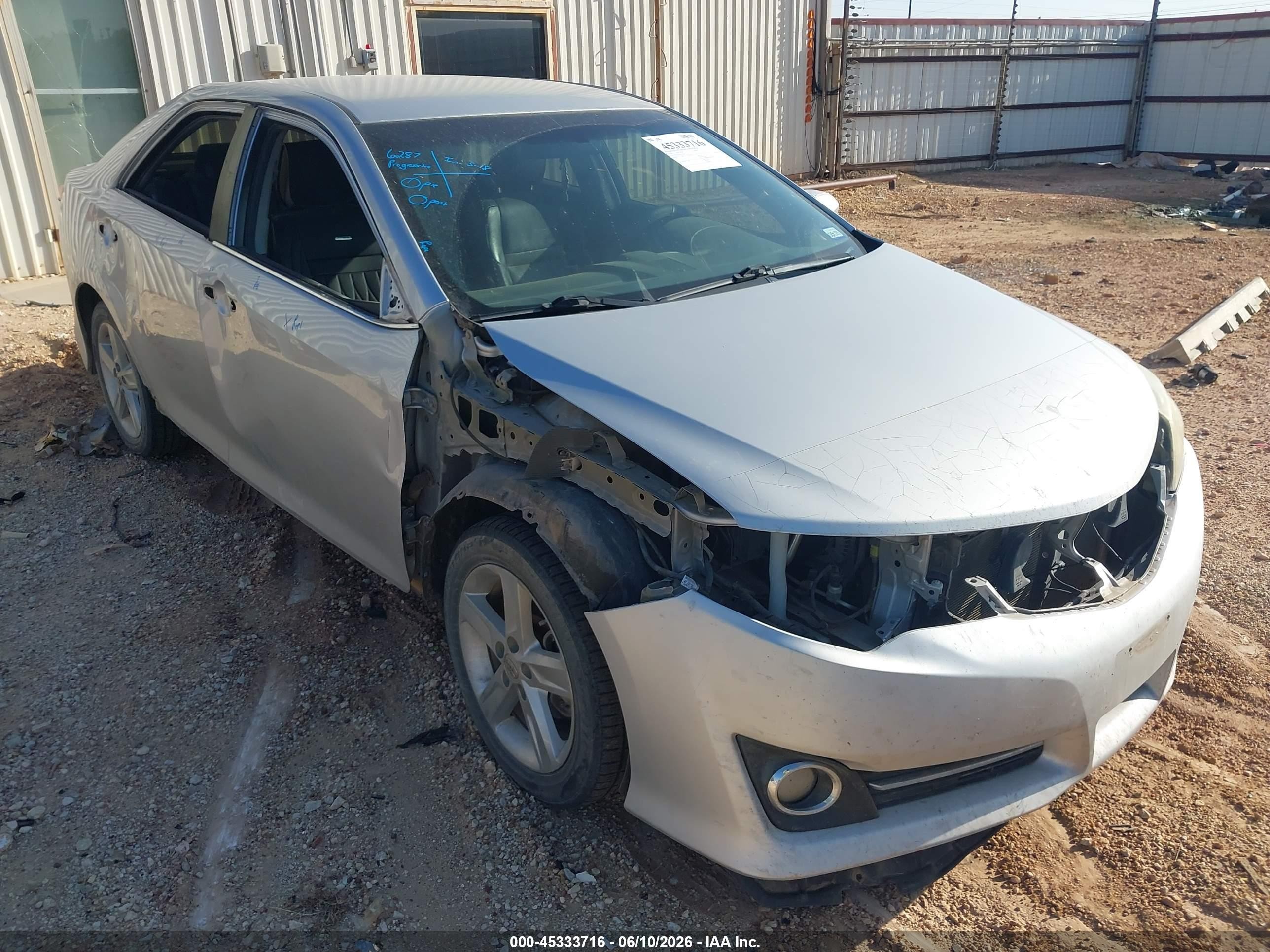2014 Toyota Camry Se Silver vin: 4T1BF1FK8EU351417