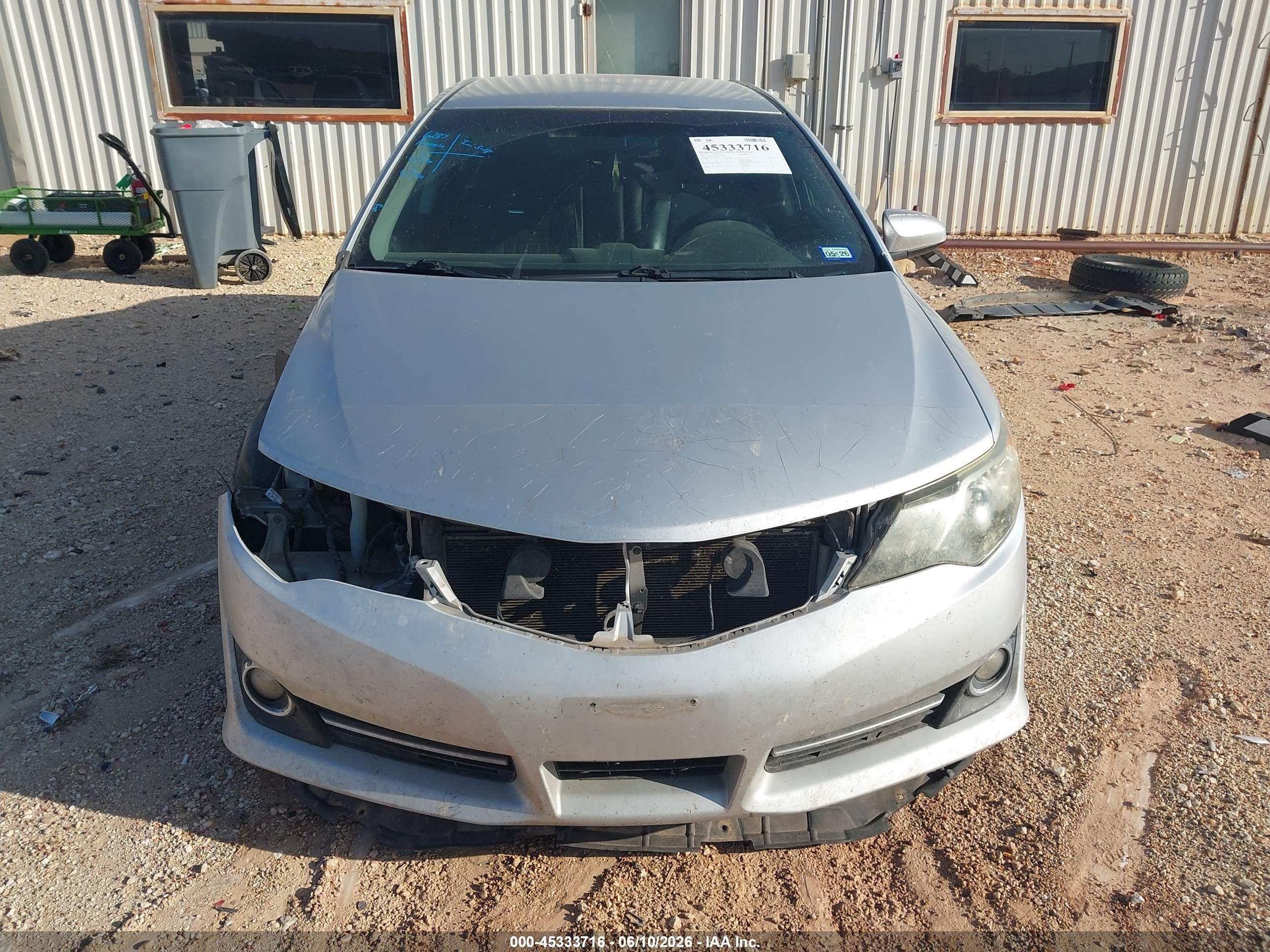 2014 Toyota Camry Se Silver vin: 4T1BF1FK8EU351417