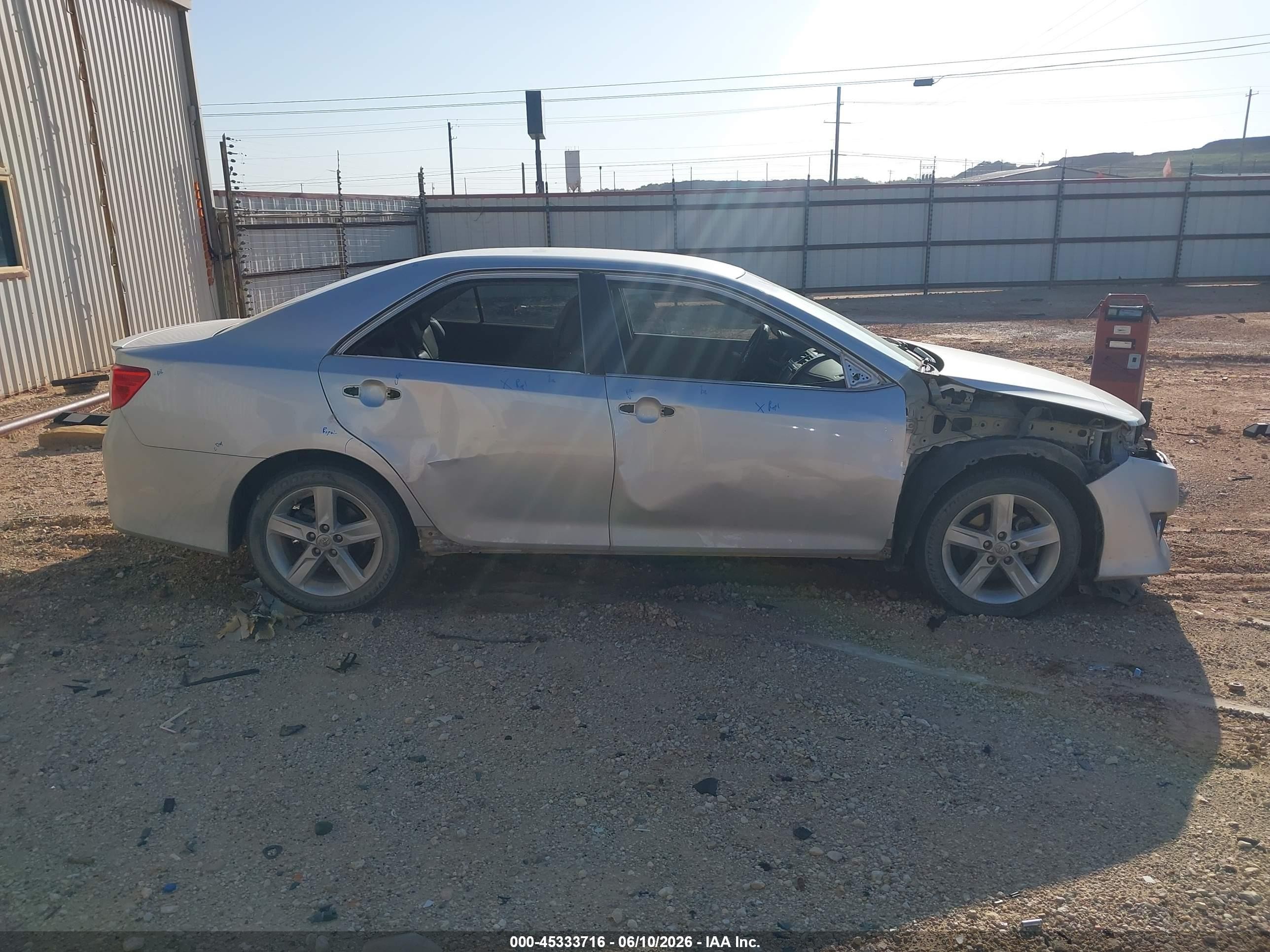 2014 Toyota Camry Se Silver vin: 4T1BF1FK8EU351417