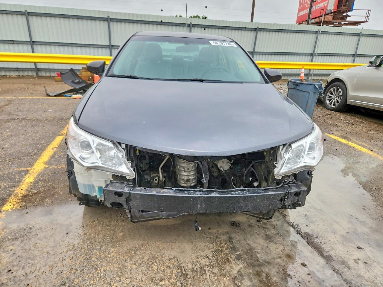 2014 Toyota Camry Le Gray vin: 4T1BF1FK8EU359775