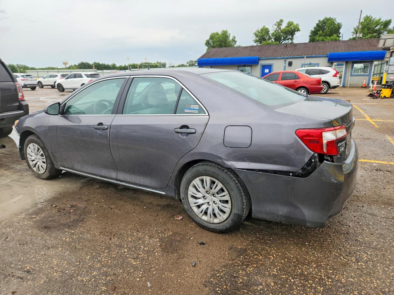 2014 Toyota Camry Le Gray vin: 4T1BF1FK8EU359775