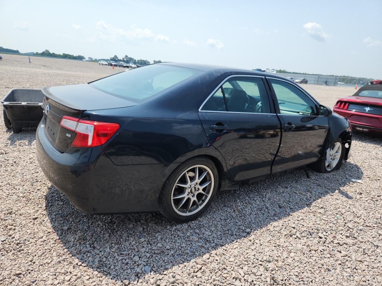 2014 Toyota Camry Se Синий vin: 4T1BF1FK8EU373868