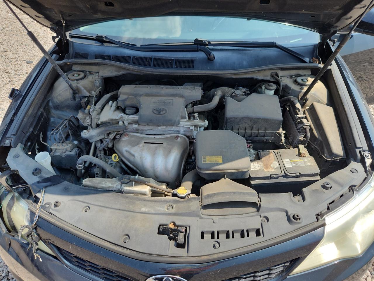 2014 Toyota Camry Se Синий vin: 4T1BF1FK8EU373868