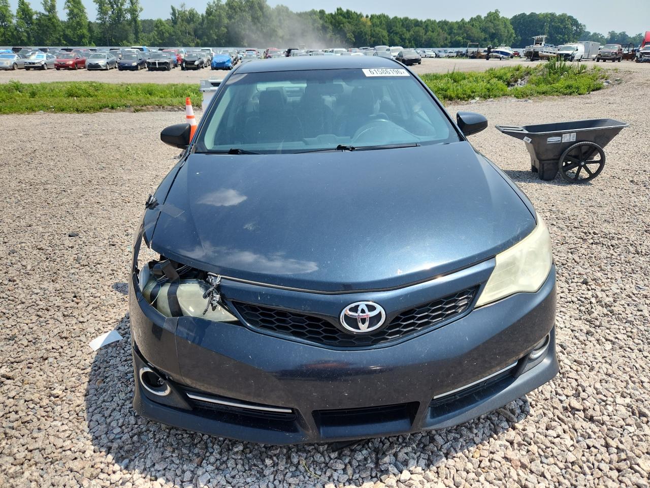 2014 Toyota Camry Se Синий vin: 4T1BF1FK8EU373868