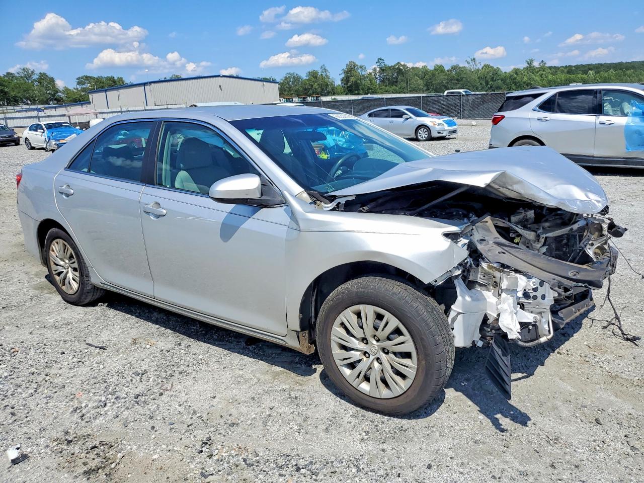 2014 Toyota Camry Le Silver vin: 4T1BF1FK8EU375135