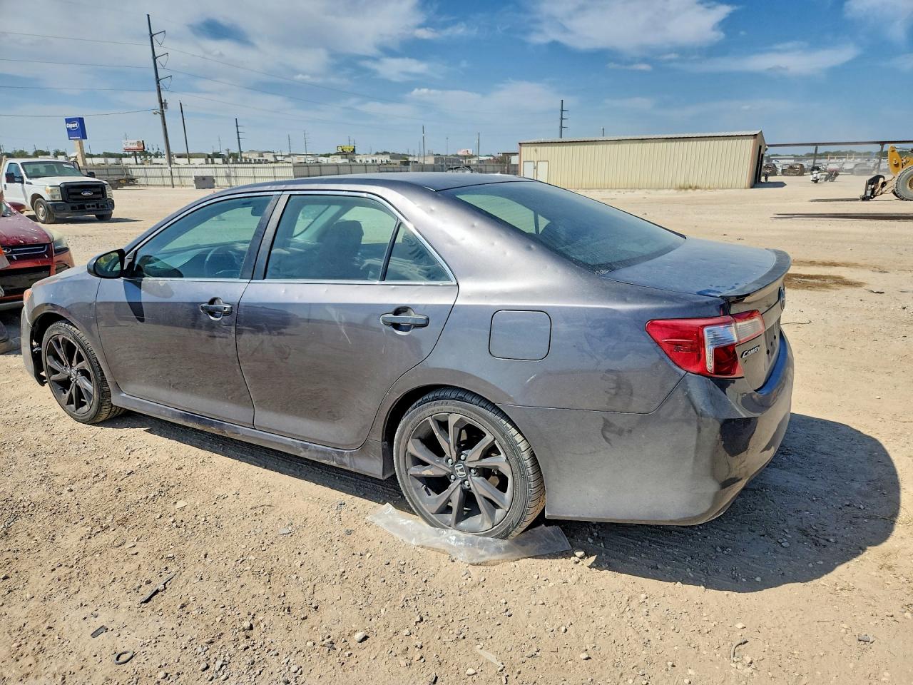 2014 Toyota Camry Se Gray vin: 4T1BF1FK8EU377189