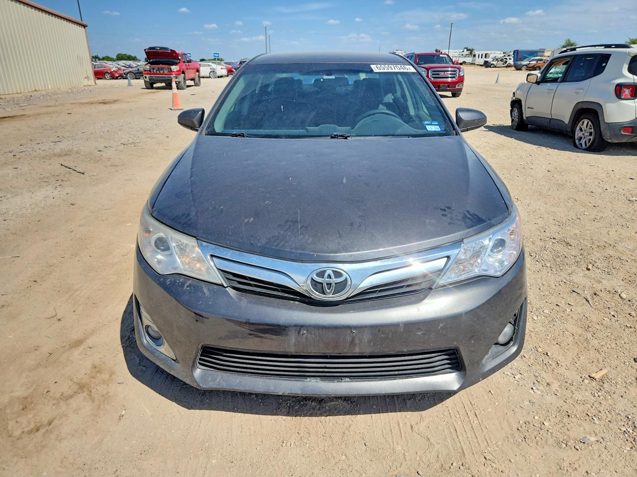 2014 Toyota Camry Se Gray vin: 4T1BF1FK8EU377189