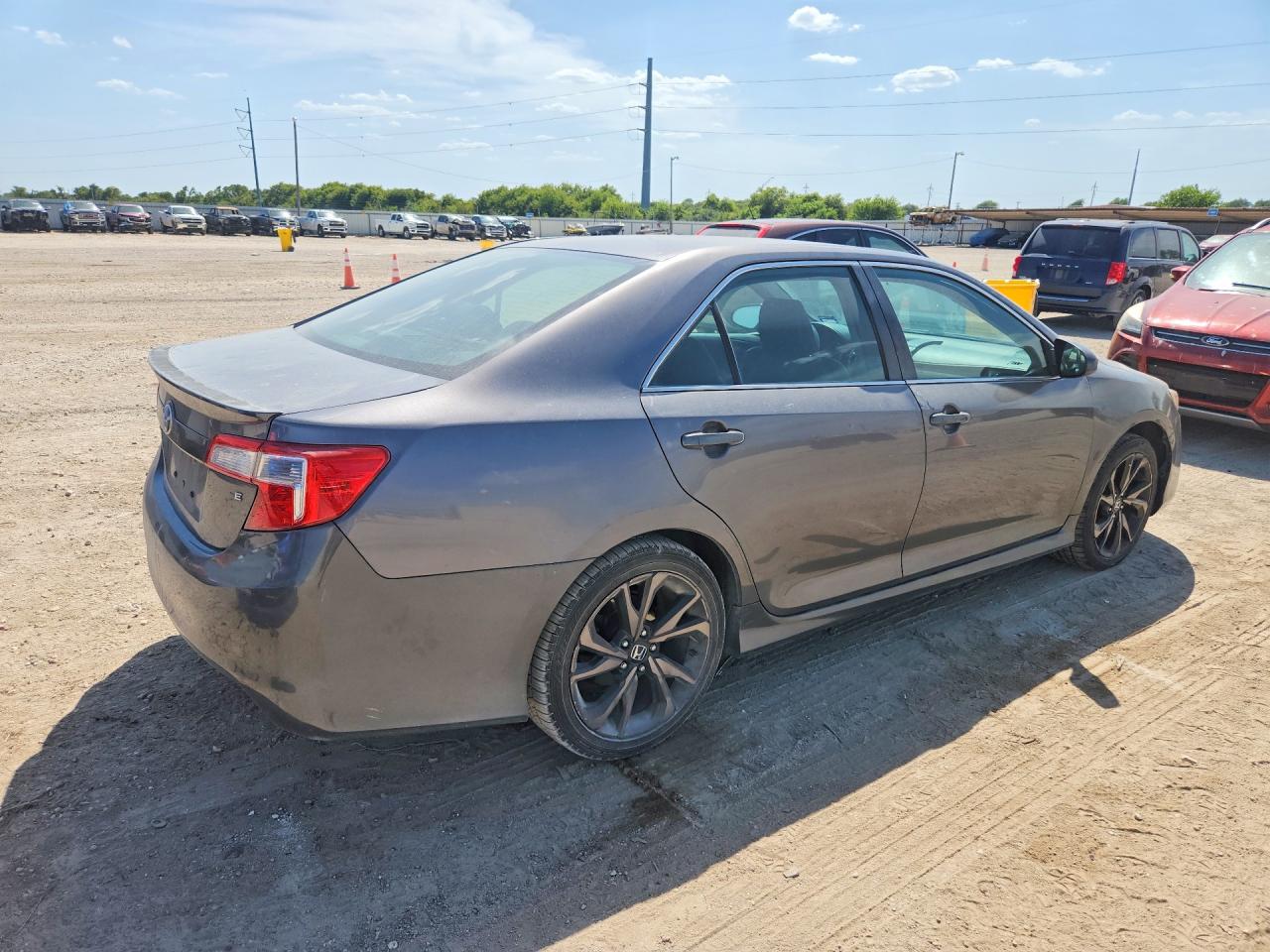 2014 Toyota Camry Se Gray vin: 4T1BF1FK8EU377189