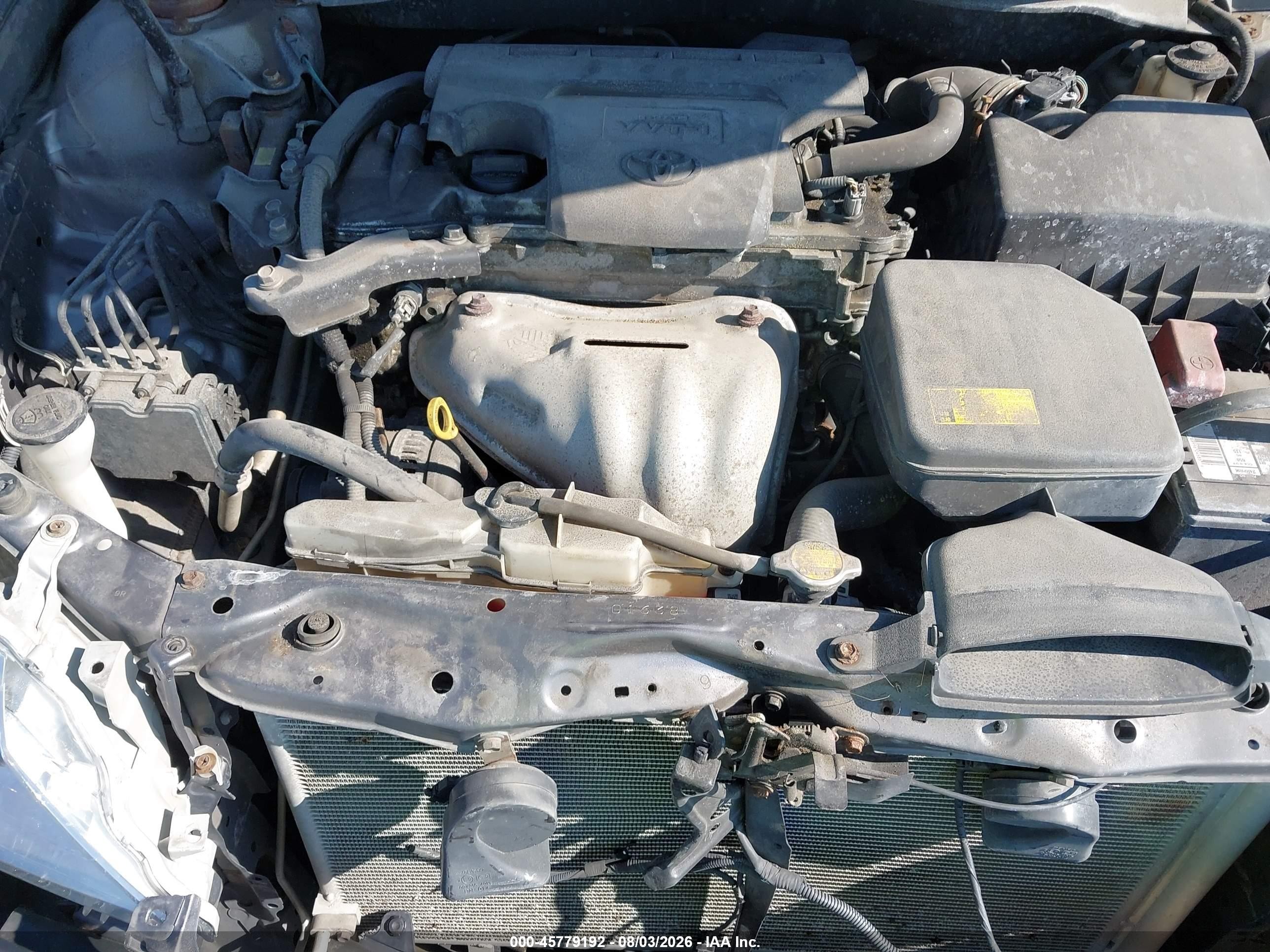 2014 Toyota Camry Le Gray vin: 4T1BF1FK8EU378147