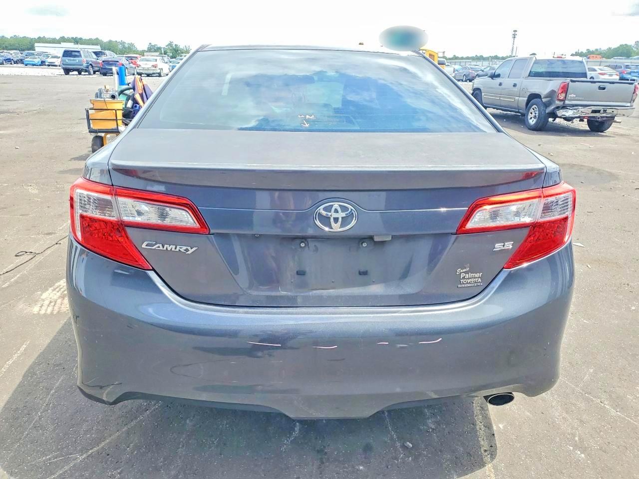 2014 Toyota Camry Se Gray vin: 4T1BF1FK8EU378388