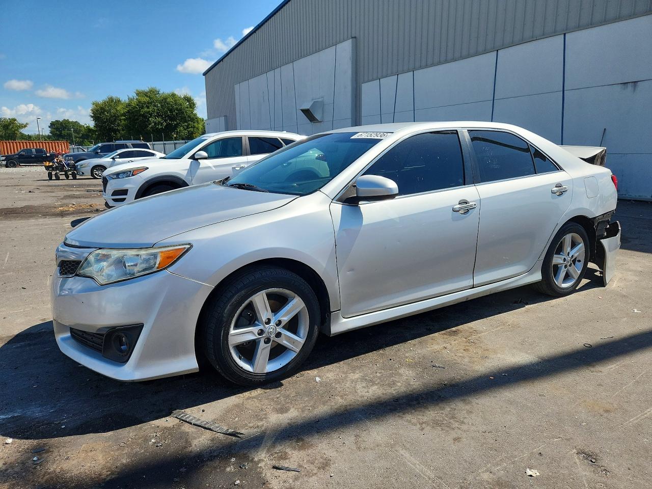 2014 Toyota Camry Se Серебряный vin: 4T1BF1FK8EU391805