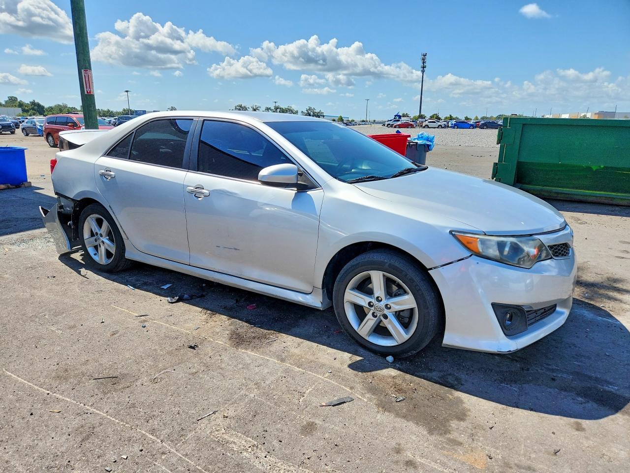 2014 Toyota Camry Se Серебряный vin: 4T1BF1FK8EU391805