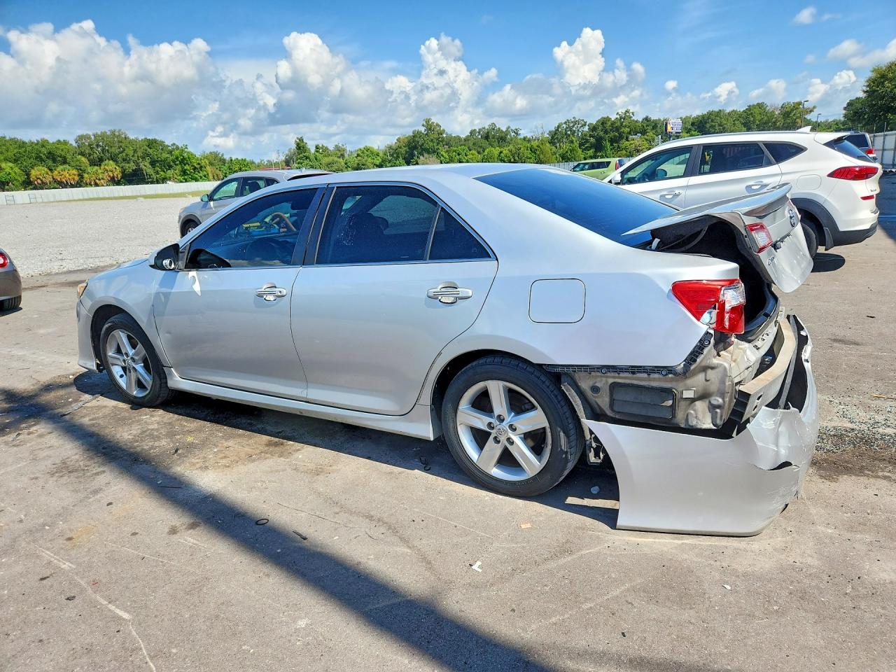 2014 Toyota Camry Se Серебряный vin: 4T1BF1FK8EU391805