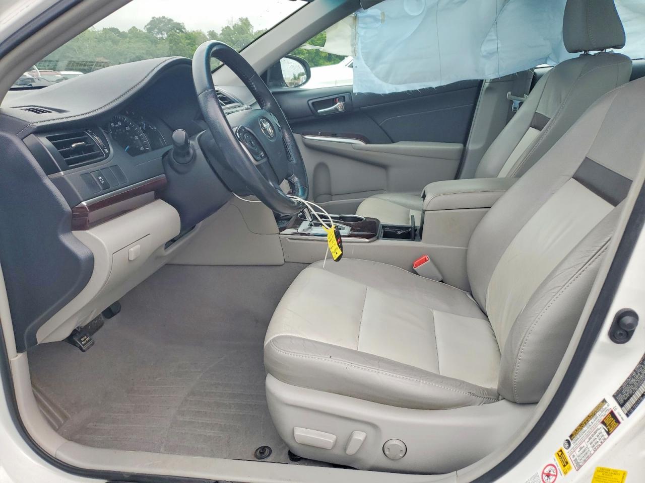 2014 Toyota Camry Xle White vin: 4T1BF1FK8EU398799
