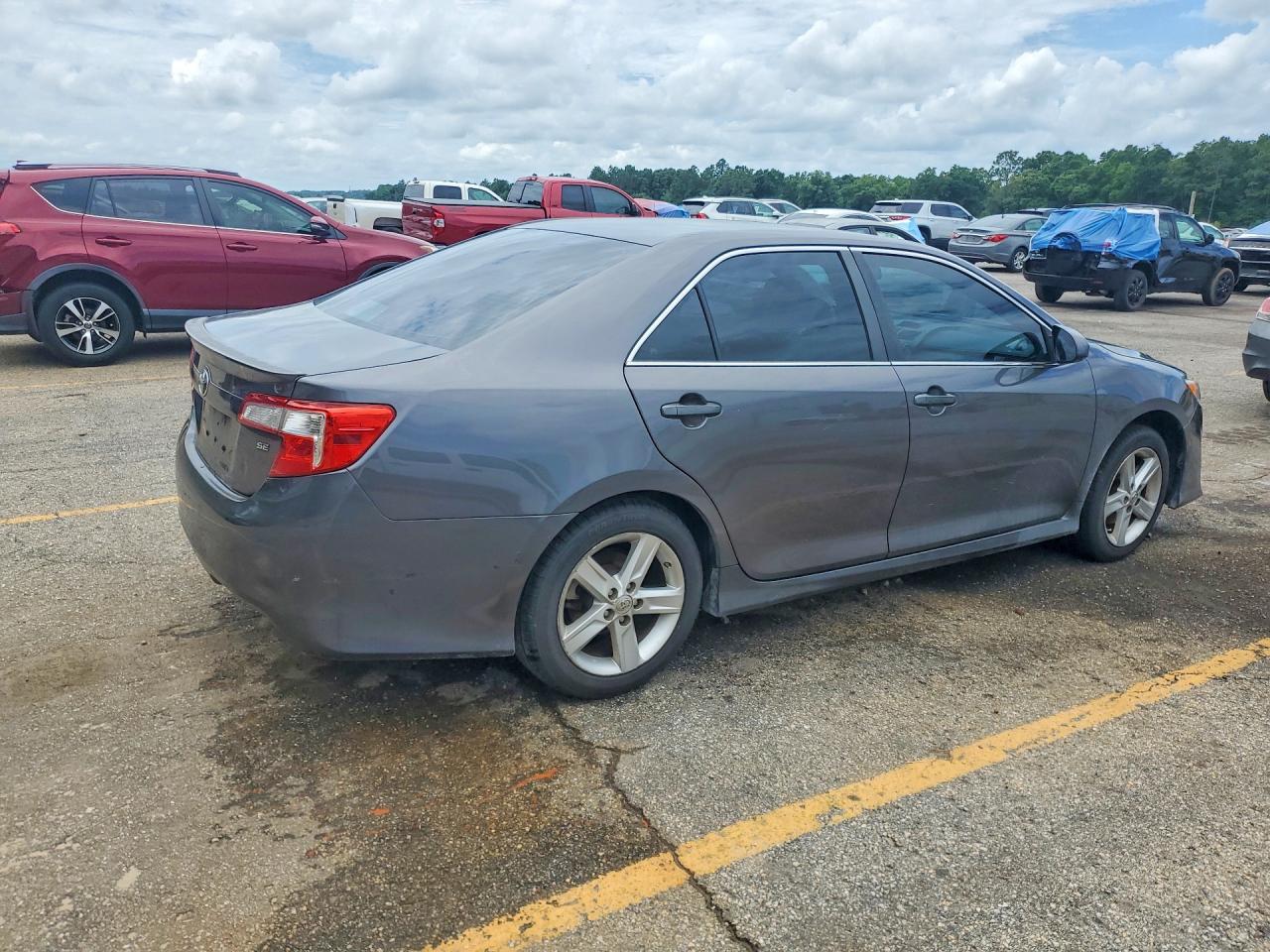 2014 Toyota Camry Se Серый vin: 4T1BF1FK8EU411146