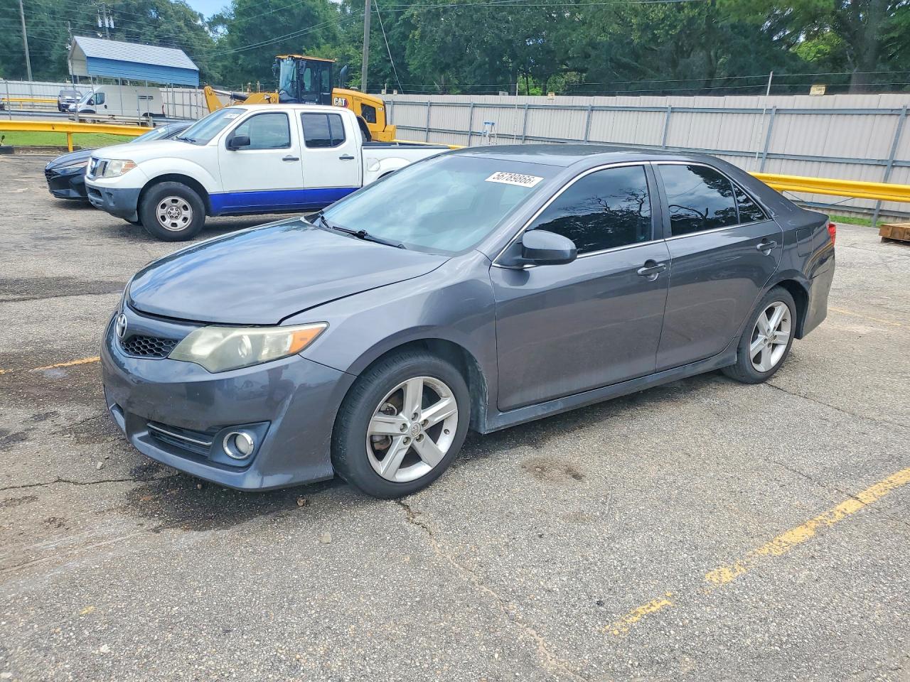 2014 Toyota Camry Se Gray vin: 4T1BF1FK8EU411146