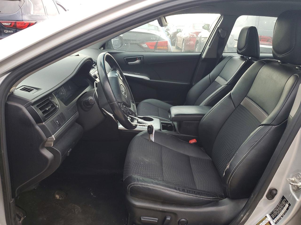 2014 Toyota Camry Se Silver vin: 4T1BF1FK8EU411745