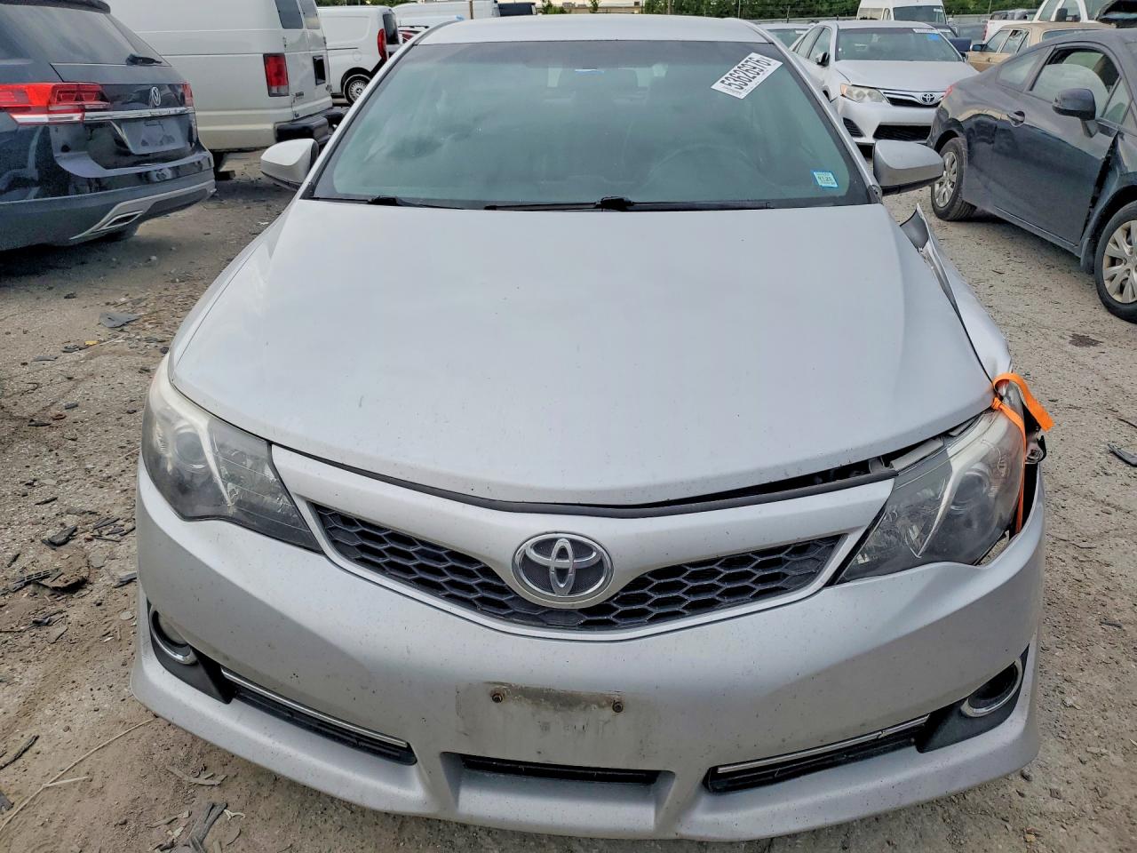 2014 Toyota Camry Se Silver vin: 4T1BF1FK8EU411745